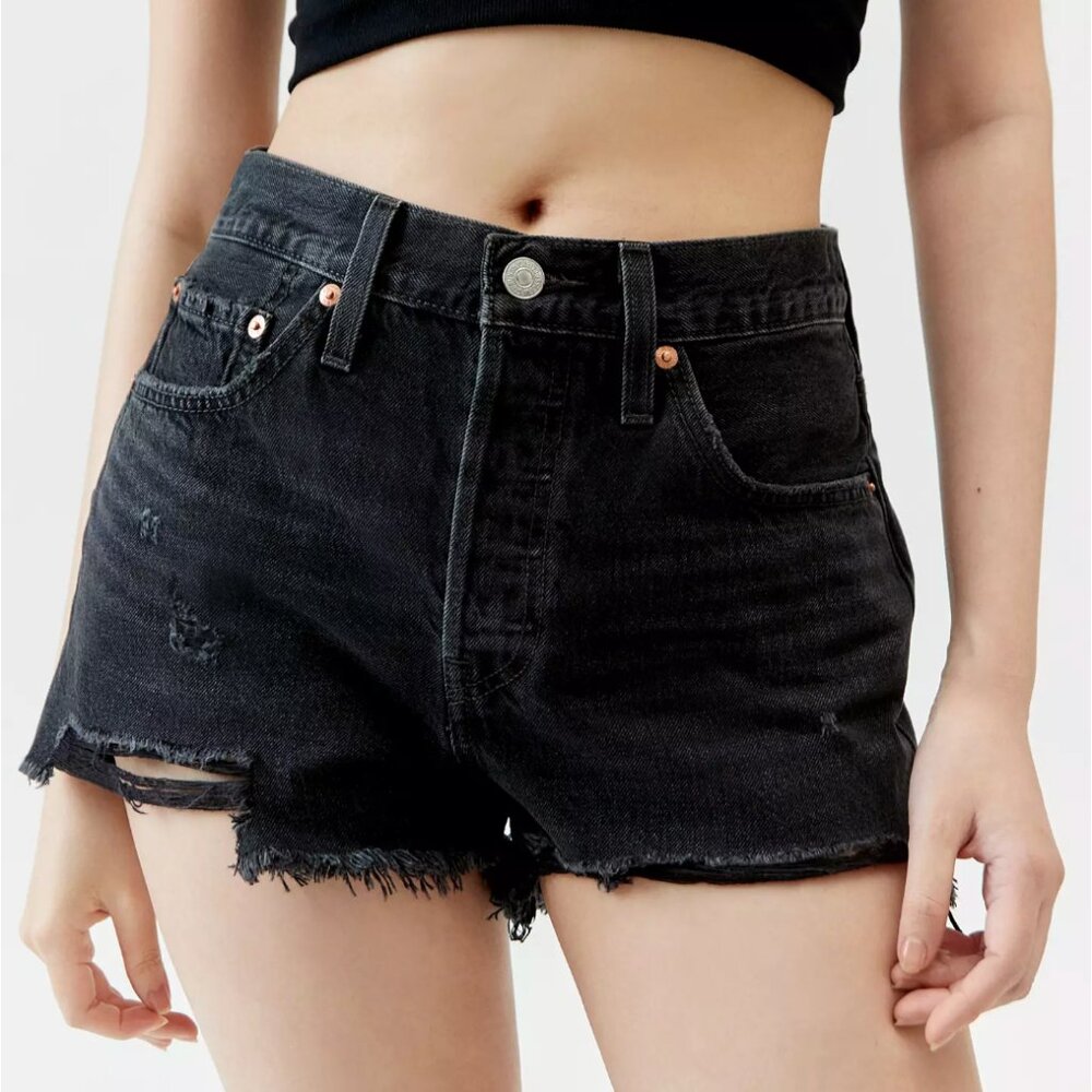 Levi’s 501 Original Denim Cutoff Short – Wise Up - 27 Waist